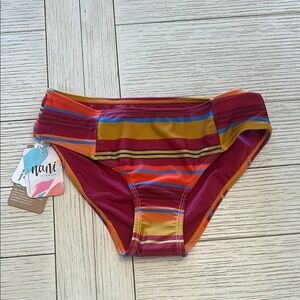 Nani Women's Striped Bikini Bottom - Multicolor